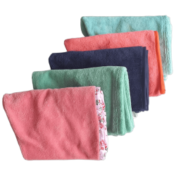 Bamboudry serviette sèche cheveux réutilisable certifié Oeko-Tex.