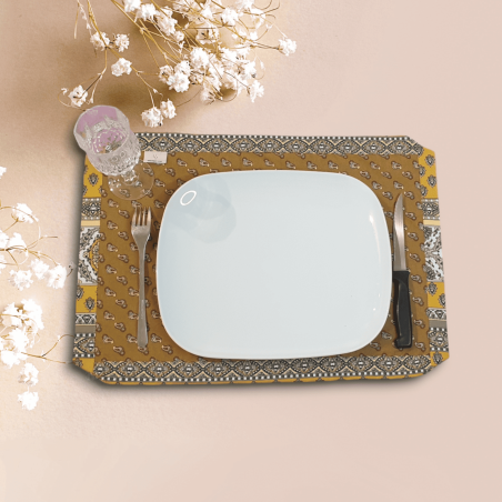 Alter Déco Jaune rectogone verso