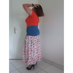 Jupe Oline vue de côté gauche