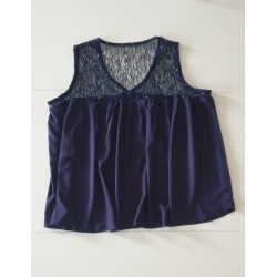 Top Gilou avec finition biais intérieur