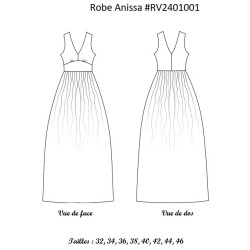Robe Anissa croquis