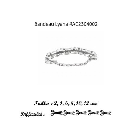 Bandeau Lyana croquis