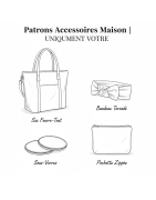 Patrons de Couture PDF Accessoires | Sacs, Décoration & Petites Créations | UNIQUEMENT VOTRE